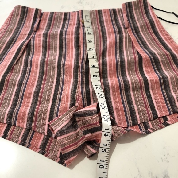 Akaiv TR Notes paperback shorts stripe pink side pocket - Picture 14 of 16